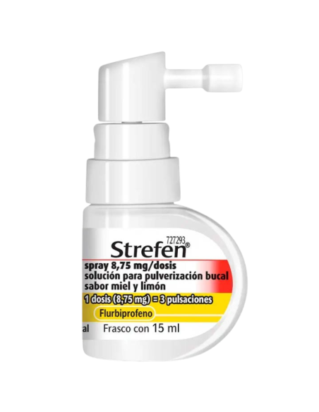 STREFEN Spray 8,75 mg/Dosis Solución para Pulverización Bucal 15 ml