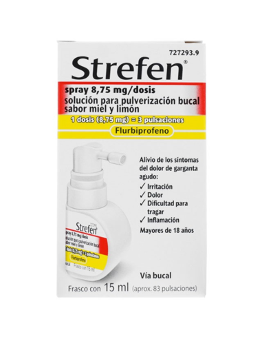 STREFEN Spray 8,75 mg/Dosis Solución para...
