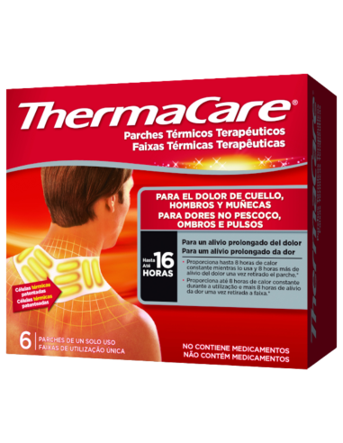 THERMACARE 6 Parches Térmicos Terapéuticos...