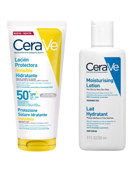 CeraVe Pack Protección + Hidratación de Viaje SPF50+
