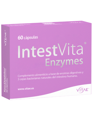 VITAE IntestVita Enzymes 60 Cápsulas