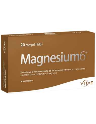 VITAE Magnesium6 20 Comprimidos