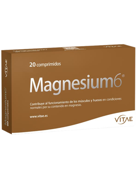 VITAE Magnesium6 20 Comprimidos