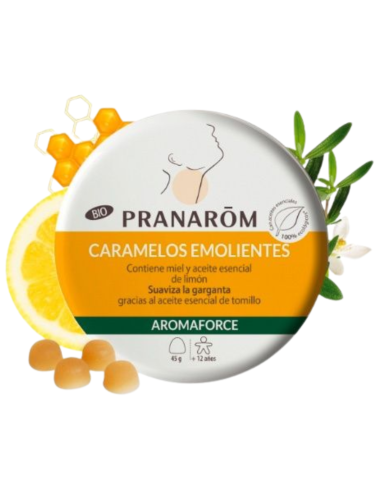 PRANAROM Aromaforce Caramelos Emolientes...
