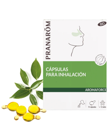 PRANAROM Aromaforce 15 Cápsulas para Inhalación