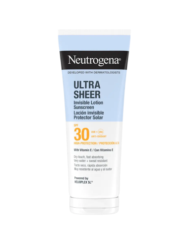 NEUTROGENA Ultra Sheer Loción Invisible SPF30...