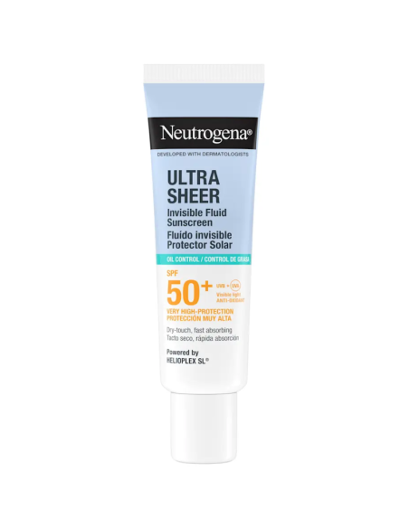 NEUTROGENA Ultra Sheer Fluido Invisible Control de Grasa SPF50+ 50 ml