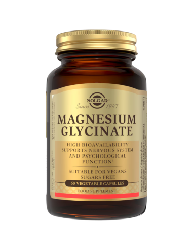 SOLGAR Magnesium Glycinate 60 Cápsulas Vegetales