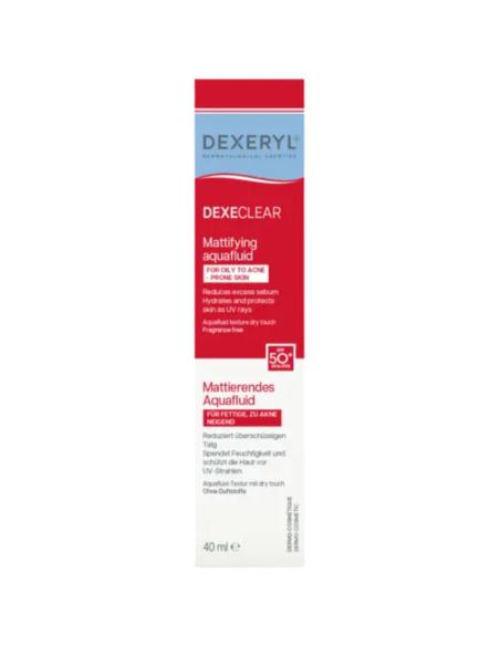 DEXERYL Dexeclear Aquafluido Matificante SPF50+ 40 ml