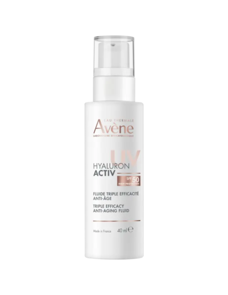 AVÈNE Hyaluron Activ UV SPF50 Fluido Triple Eficacia Antiedad 40 ml