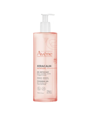 AVÈNE XeraCalm Nutrition Gel Limpiador 750 ml