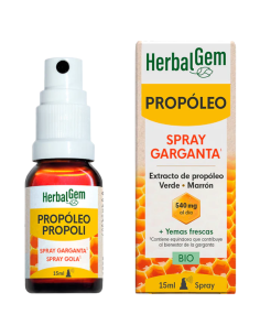 HerbalGem Propóleo Spray Garganta Bio 15 ml
