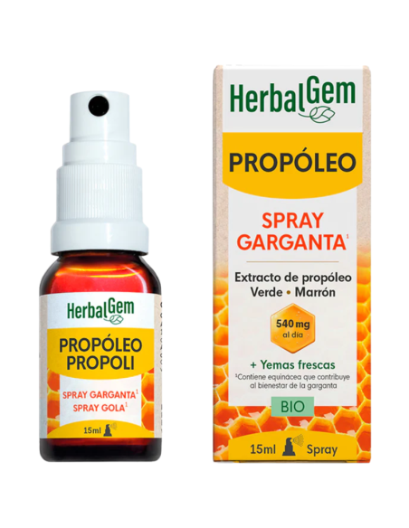 HerbalGem Propóleo Spray Garganta Bio 15 ml