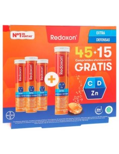 Redoxon Pack Extra Defensas 45+15 Comprimidos...