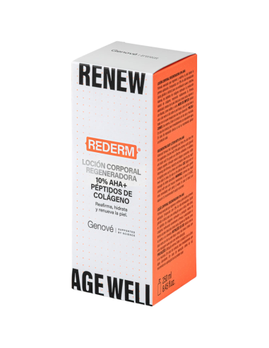 REDERM Loción Corporal Regeneradora 10% AHA +...