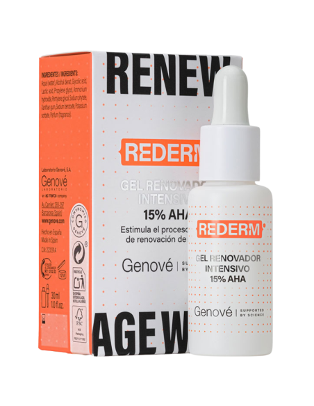REDERM Gel Renovador Intensivo 15% AHA 30 ml