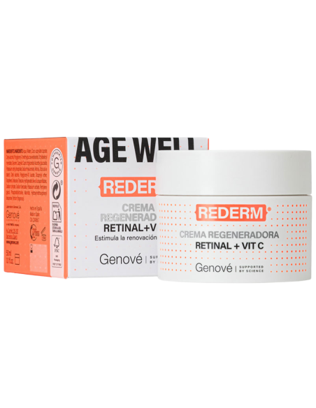 REDERM Crema Regeneradora Retinal + Vit C 50 ml