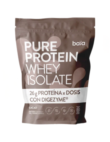 BAÏA Pure Protein Whey Isolate Cacao 750g