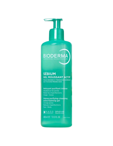 BIODERMA Sébium Gel Moussant Actif 400 ml