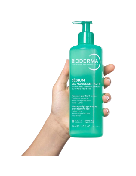 BIODERMA Sébium Gel Moussant Actif 400 ml