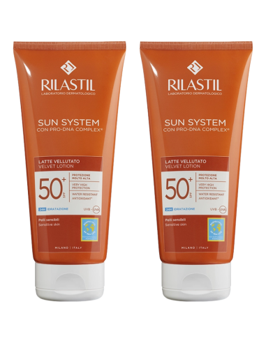 RILASTIL Duplo Sun System Leche Velluto SPF50+...