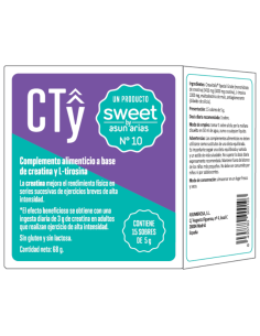 SWEET CTy Alerta, Rendimiento Mental y Fuerza Muscular 68g