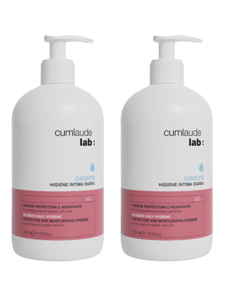 CUMLAUDE Duplo Origyn Higiene Íntima Diaria 2x500 ml