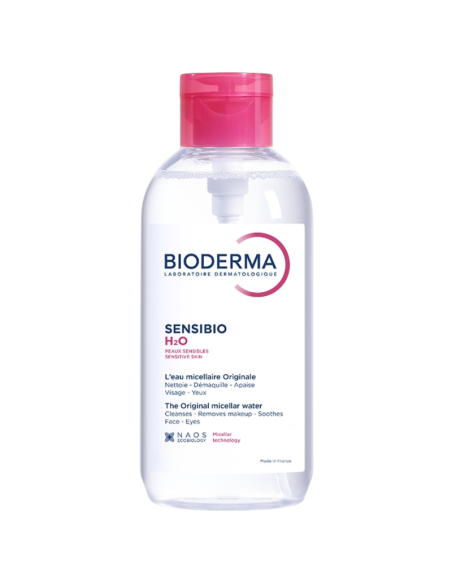 BIODERMA Sensibio H2O Agua Micelar Original Frasco Dispensador 500 ml