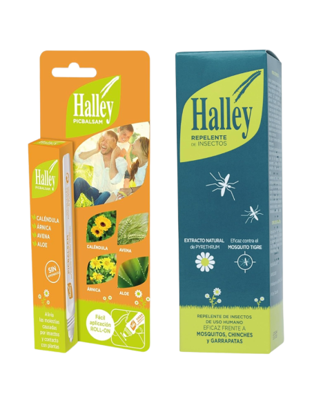 HALLEY Pack Picbalsam Roll-On + Repelente de Insectos