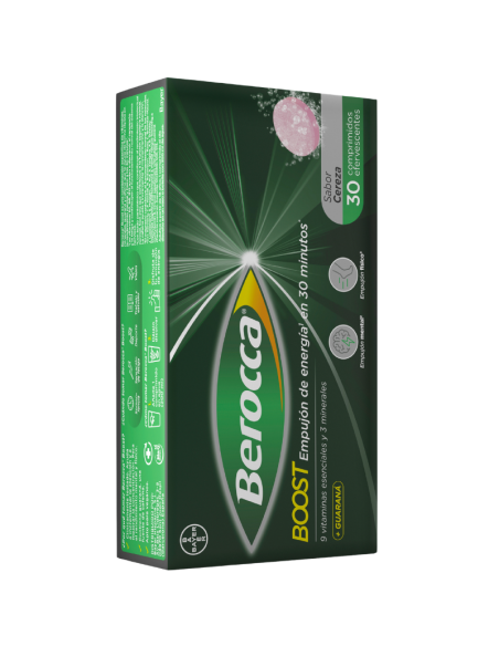 Berocca Boost 30 Comprimidos Efervescentes