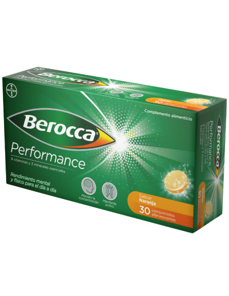 Berocca Performance 30 Comprimidos Efervescentes