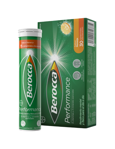 Berocca Performance 30 Comprimidos Efervescentes