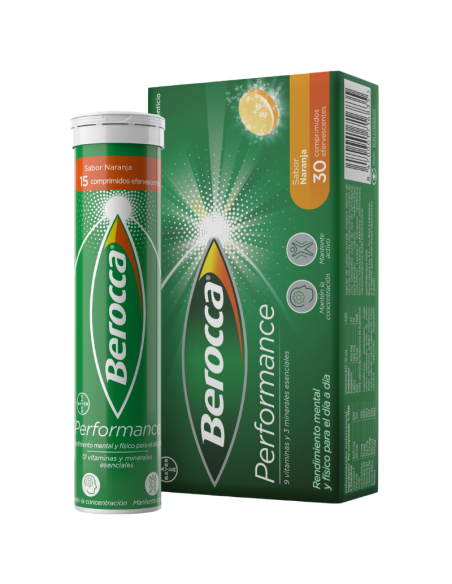 Berocca Performance 30 Comprimidos Efervescentes