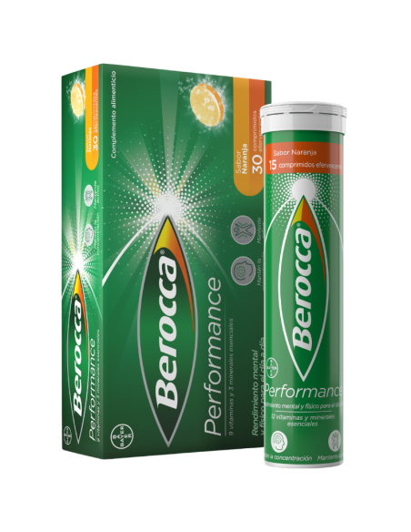 Berocca Performance 30 Comprimidos Efervescentes