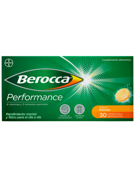 Berocca Performance 30 Comprimidos Efervescentes