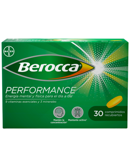 Berocca Performance 30 Comprimidos Recubiertos