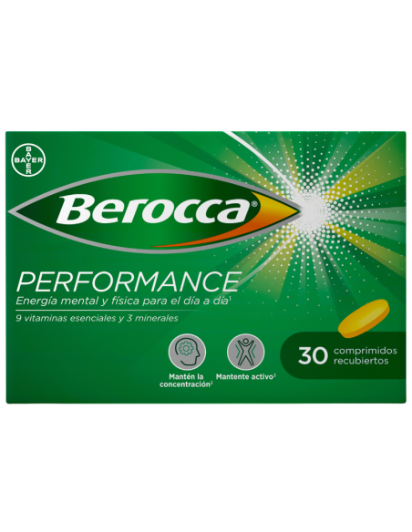 Berocca Performance 30 Comprimidos Recubiertos