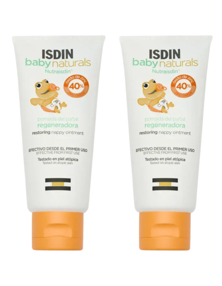 ISDIN Duplo Babynaturals Pomada del Pañal Regeneradora 2x100ml
