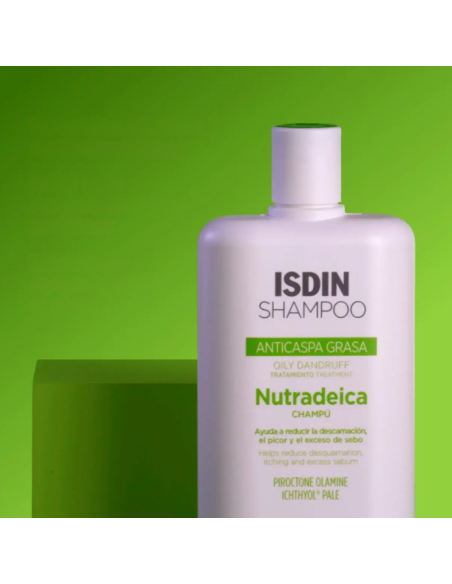 ISDIN Nutradeica Champú Anticaspa Grasa 400 ml