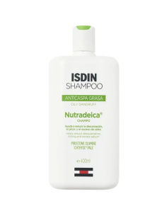 ISDIN Nutradeica Champú Anticaspa Grasa 400 ml