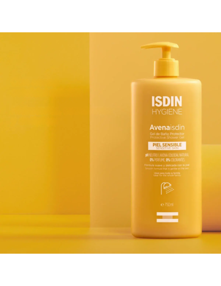 ISDIN Avena Gel de Baño Protector Piel Sensible 750 ml