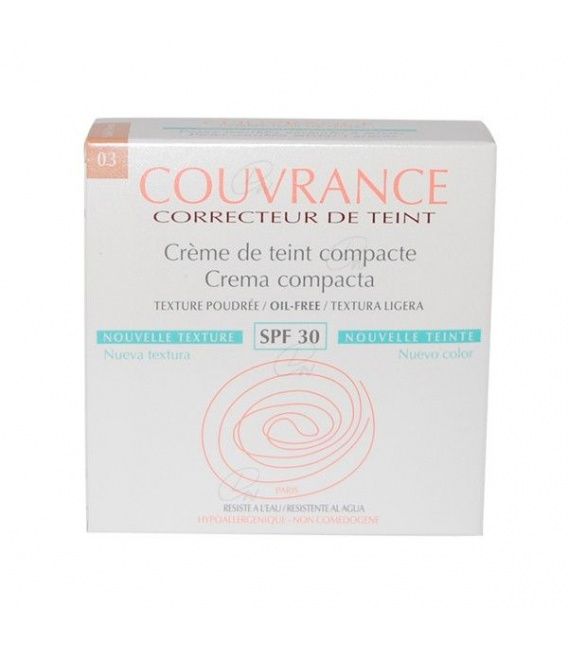 Couvrance Crema Compacta Oil Free Arena 9.5 G.