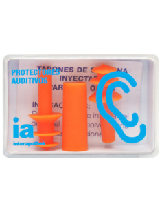 INTERAPOTHEK Tapones de Oídos Silicona Inyectada 2 Unidades