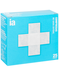 INTERAPOTHEK Compresas de Gasa Estéril de Algodón...