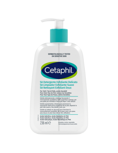 CETAPHIL SA Limpiador Exfoliante Suave 236 ml