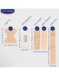 HANSAPLAST Hand Mix Pack 20 Apósitos 2