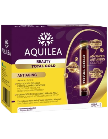 AQUILEA Beauty Total Gold 14 Ampollas