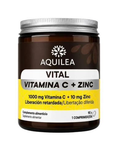 AQUILEA Vital Vitamina C + Zinc 90 Comprimidos