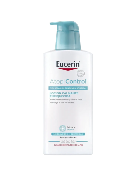 EUCERIN AtopiControl Loción Calmante Enriquecida 400 ml
