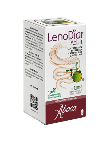 ABOCA Lenodiar Adult Diarrea 20 Cápsulas